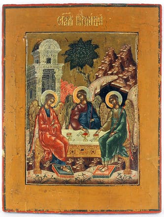 икона троица